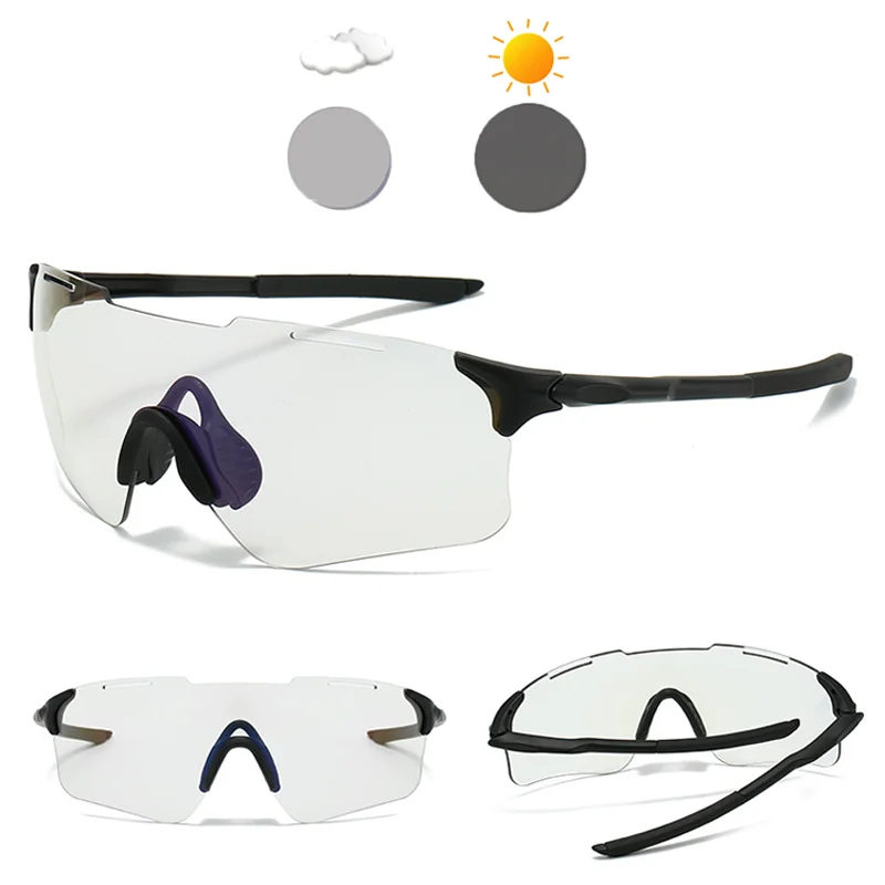 Gafas de sol sin montura UV400 para conducir al aire libre, gafas de sol para hombres y mujeres, gafas para ciclismo y senderismo