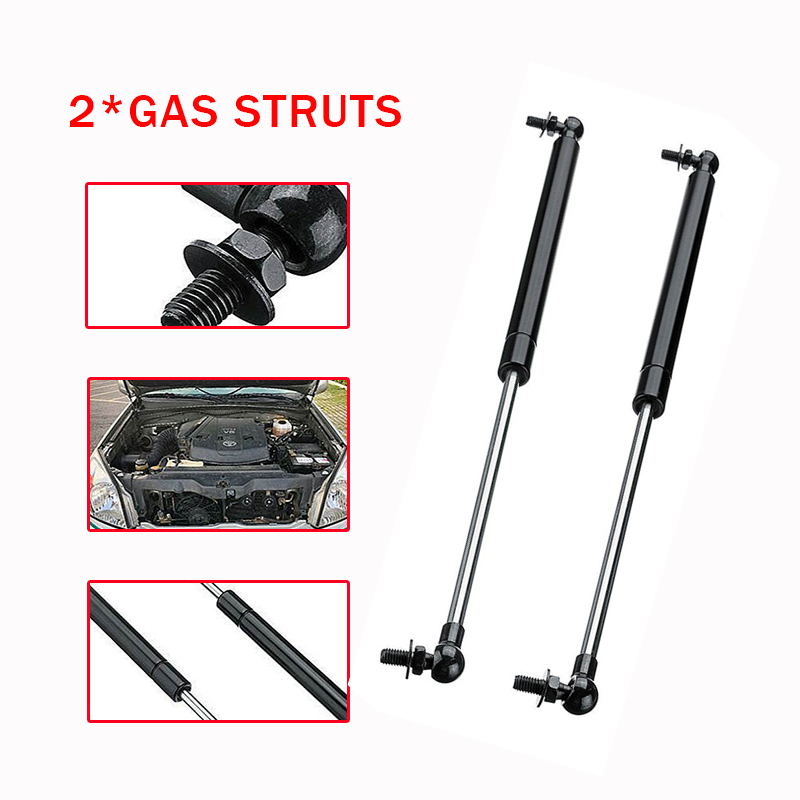 2 個トヨタランドクルーザープラド 120 シリーズ 2002-2009 フロントボンネットガスストラット車のボンネットストラットガスリフトサポートダンペ 475 ミリメートル