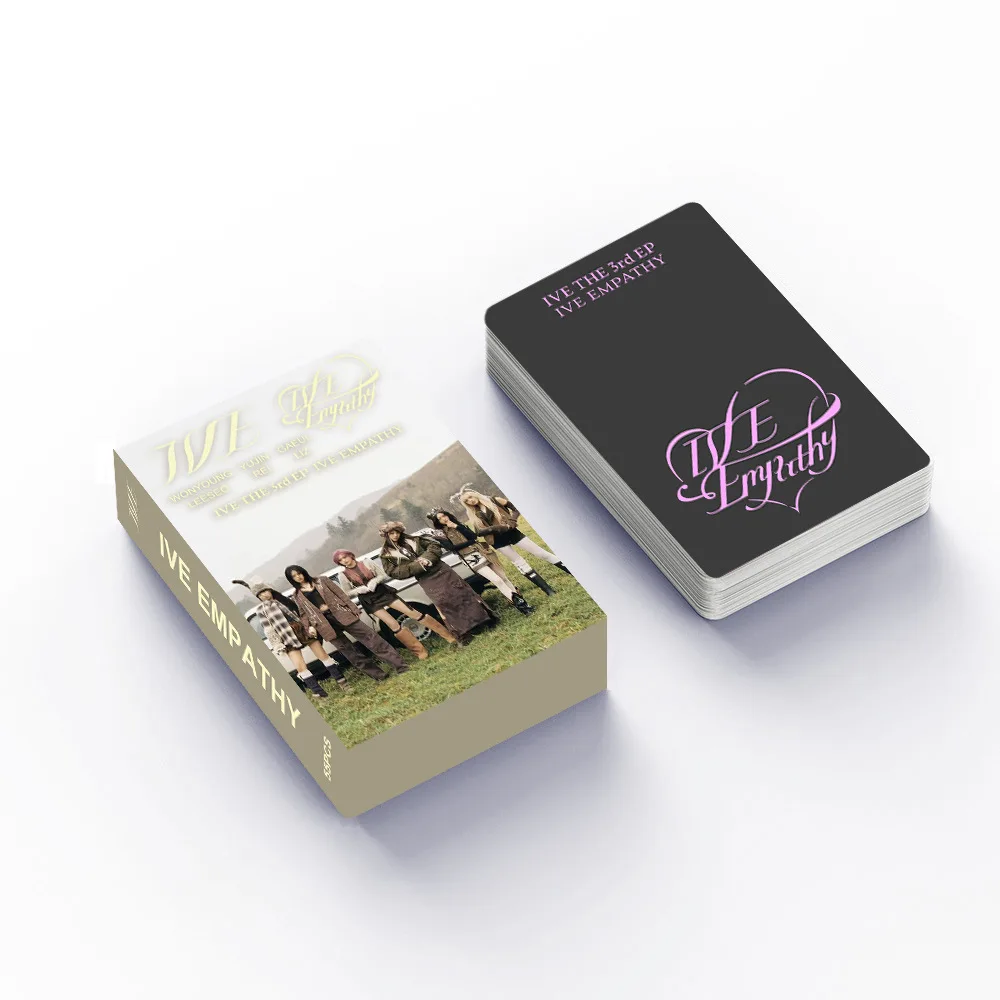 55 IVE Third Mini Album Empathy Small Card LOMO Card Collection Card Zhang Yuanying Small Card