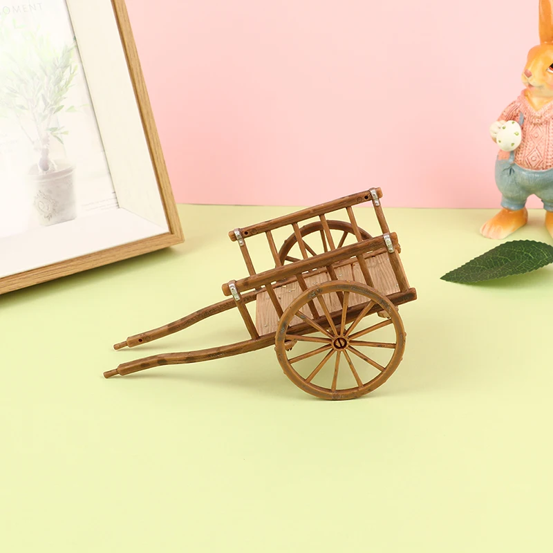 ドールハウスミニチュアシミュレーション組み立てカートモデル DIY アクセサリーガーデン家具おもちゃの装飾 DIY アクセサリー