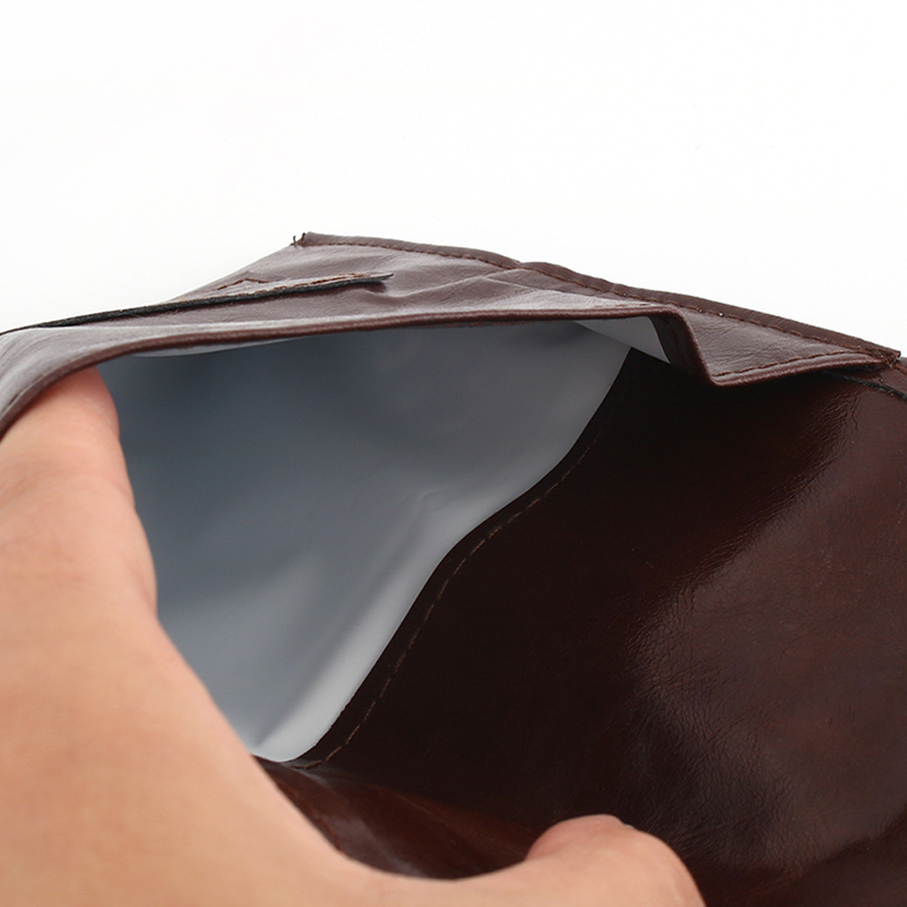 Leather Tobacco Pouch Bag Wallet Bag Tobacco Herb Bag Pouch Case Portable Smoking Pipe Cigarette Rolling Papers Storage Bag