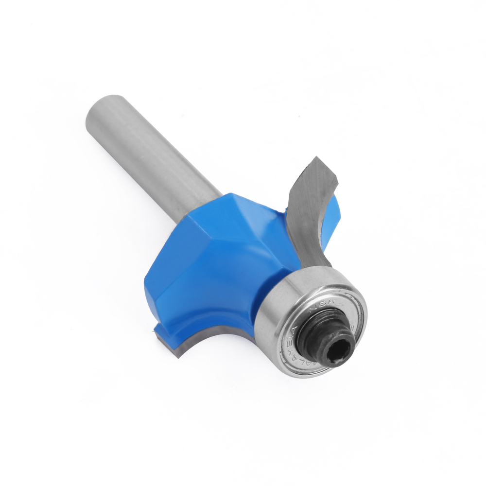1Pc 6Mm 1/4 Vỏ Góc Nhỏ Tròn Router Bit Cho Gỗ Viền Gỗ Cối Xay Cổ Điển Cắt Chút Cho gỗ MC01035
