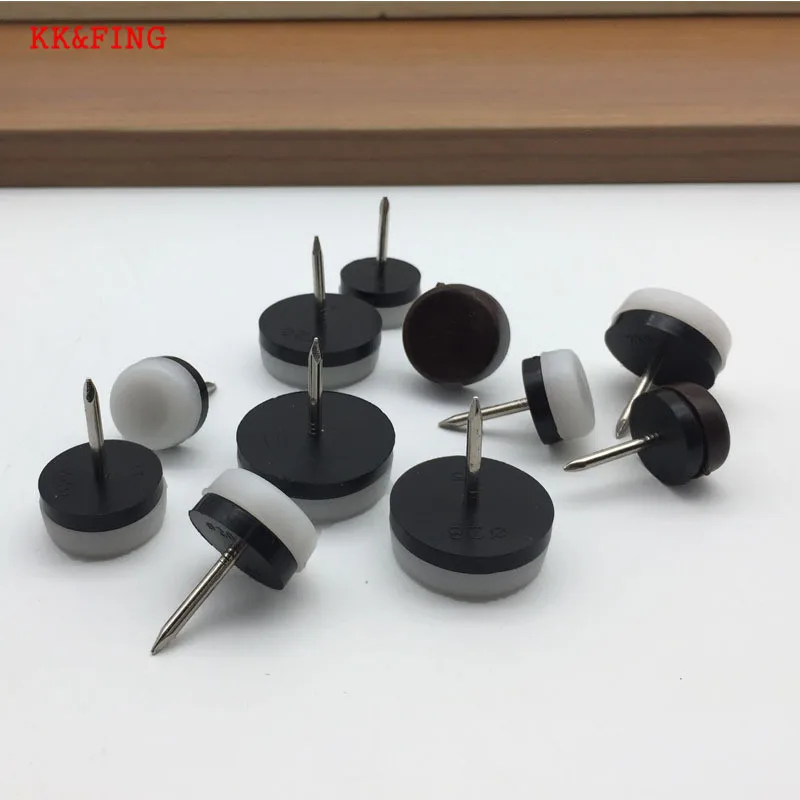 KK & FING 20 Chiếc Ghế Bàn Đồ Chân Dưới Chân Nhựa Miếng Lót Lướt Nhẹ Trượt Móng Sàn Gỗ Bảo Vệ Nội Thất tiếng Ồn Sát Thủ