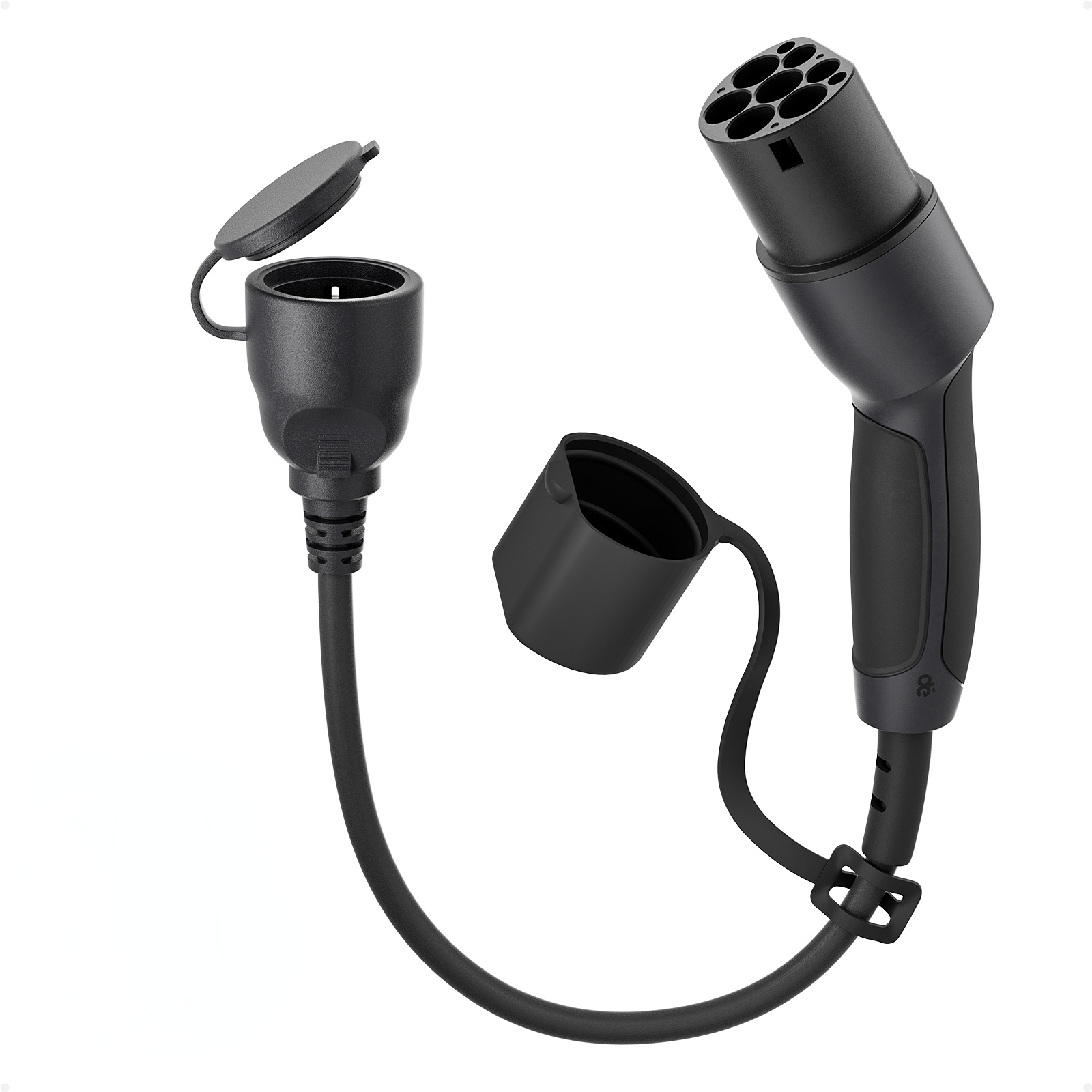 Adaptador dé tipo 2 a enchufe UE cargador de coche eléctrico enchufe 16A 60cm 230V cargadores para estación de carga WallBox