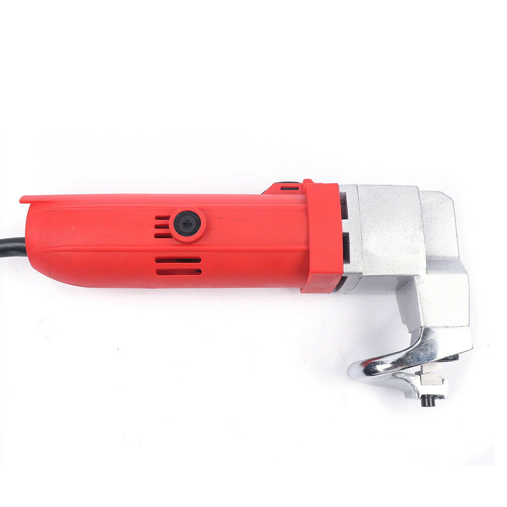 Tesoura elétrica de chapa metálica, 220V, 500W, isolamento duplo, manual, ferramenta profissional