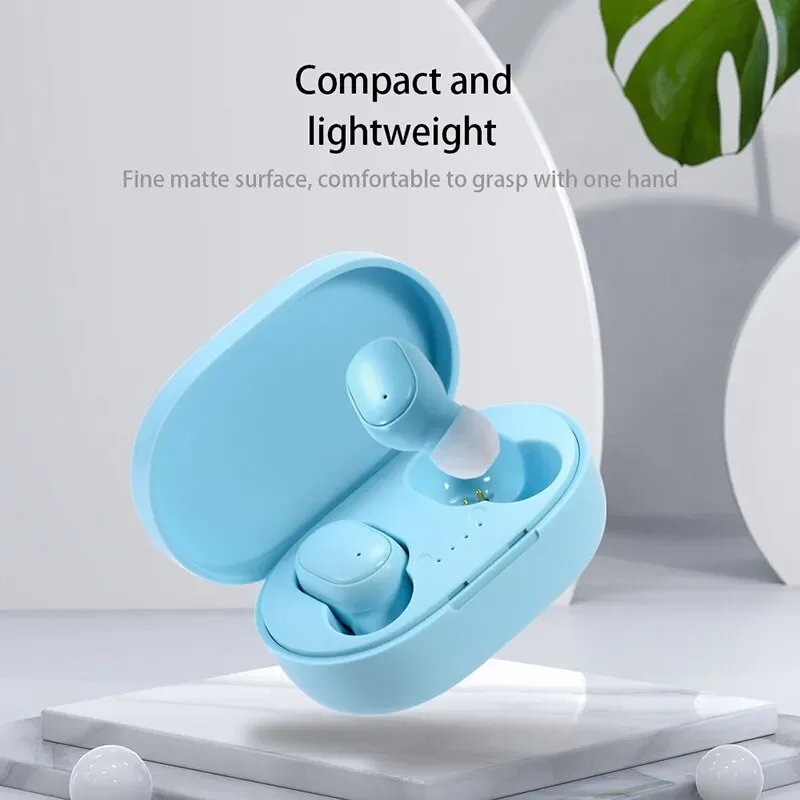 A6S TWS Fones De Ouvido Sem Fio Bluetooth, Fones De Ouvido Estéreo Esportivo, Fones De Ouvido Para Xiaomi, Huawei, iPhone