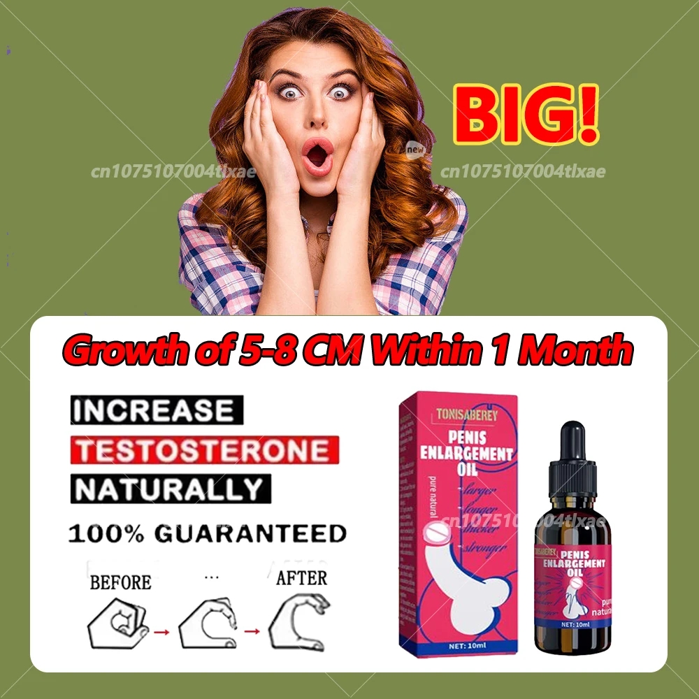 Penies Enlargment Oil Penis Thickening Growth Increase Big Dick Enlarge For Men Enhanced Erection Delay Ejaculation Big Cock
