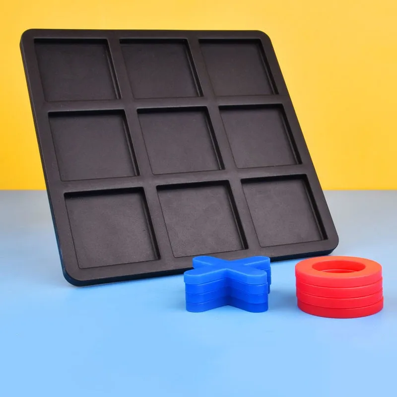 OX Tic-tac-toe Chess Parent-child Interactive Leisure Board Montessori  Game Chess Development Intelligent Educational Toy