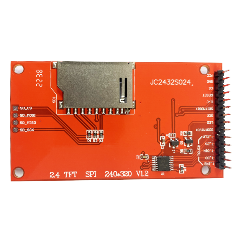 Fabrycznie oryginalny 2,4 "240*320 ILI9341 inteligentny ekran wyświetlacza 2,4-calowy moduł SPI LCD TFT z/bez dotykowego wyświetlacza TFT