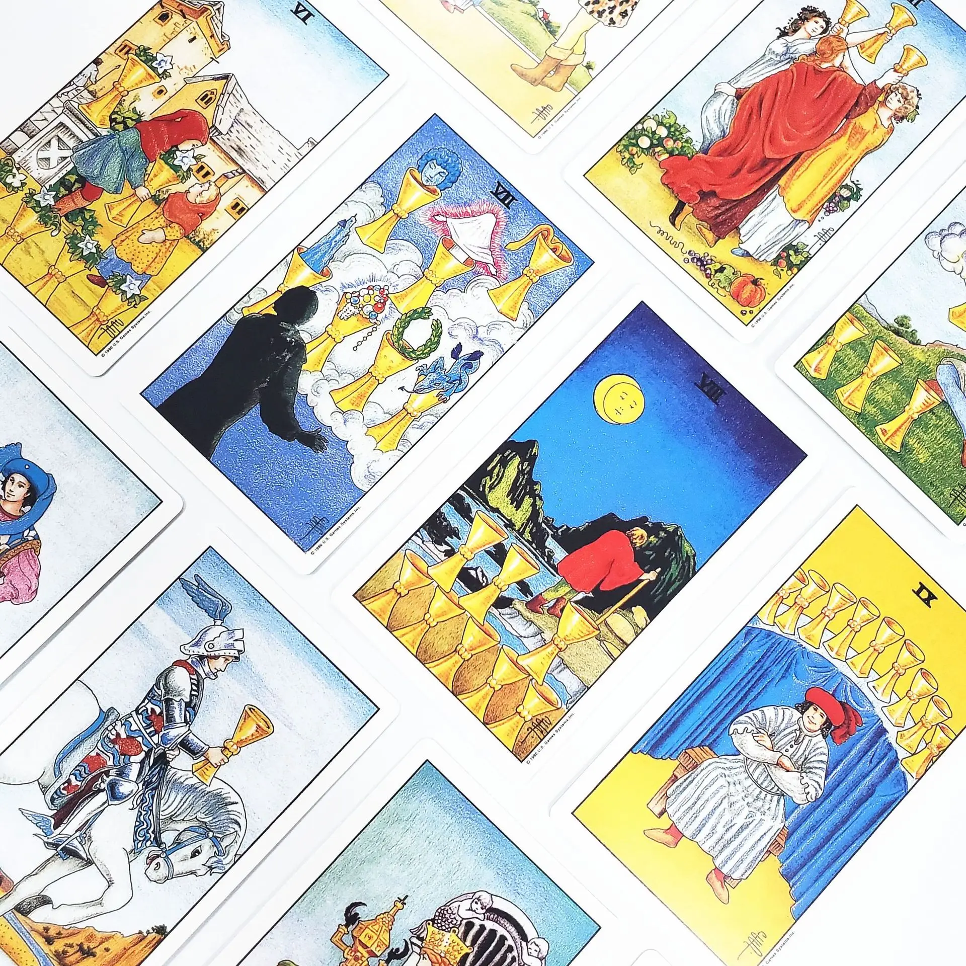 Universal Waite Tarot Deck Leisure Party Table Game คําทํานายทํานายดวงชะตา Oracle Cards