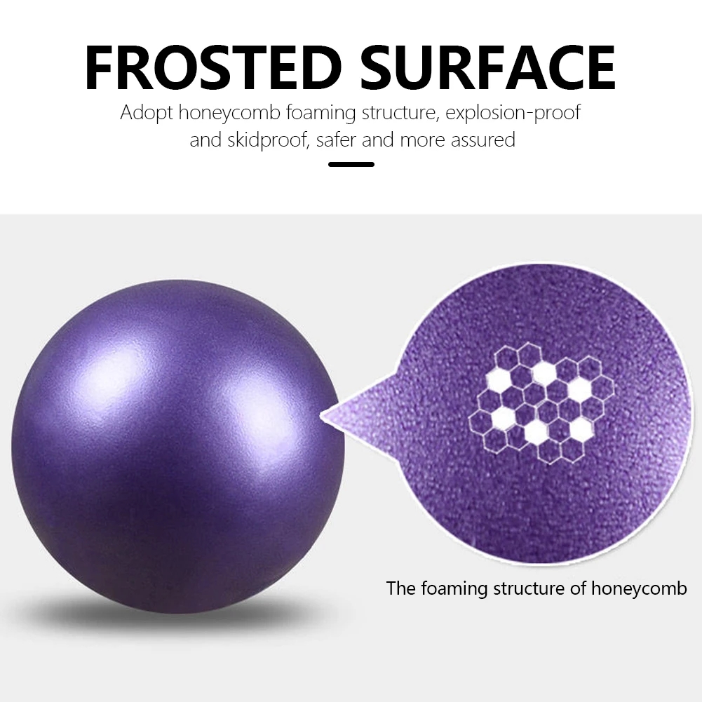 방폭 요가 코어 볼, 실내 밸런스 운동 체육관 공, 피트니스 필라테스 장비, 25cm 필라테스 공