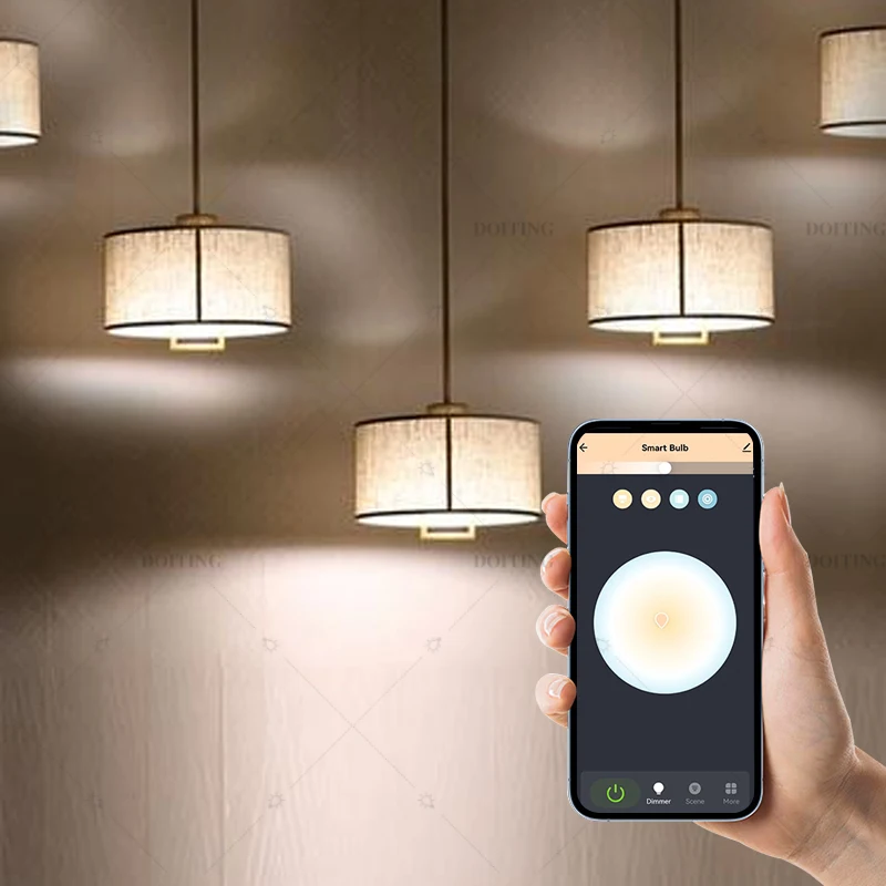 Smart Life Tuya WiFi E27 bombilla luces LED aplicación Control de voz regulable funciona con el asistente de Google Alexa 220V 2700-6500K