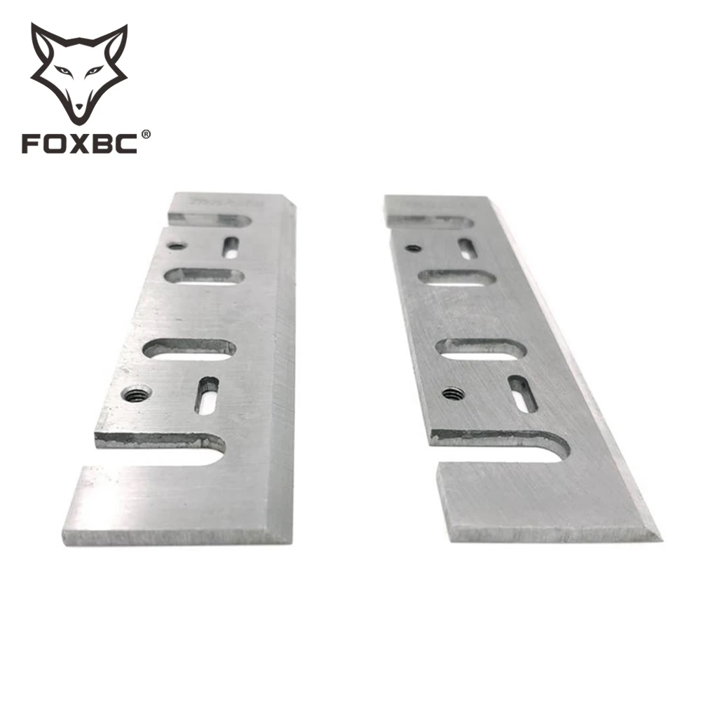 FOXBC 110mm Lama per pialla HSS 110mm x 29mm x 3mm per interskol R-110/p110-01 Utensile per coltello pialla 4 pezzi