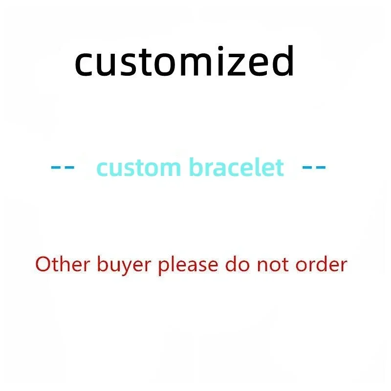 Flag Bracelet Custom Link