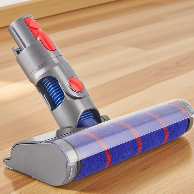 Soft Roller Brush Head For Dyson - Compatible with V7 V8 V10 V11 Cordless Stick Vacuums, Hardwood Floor Attachment Parts