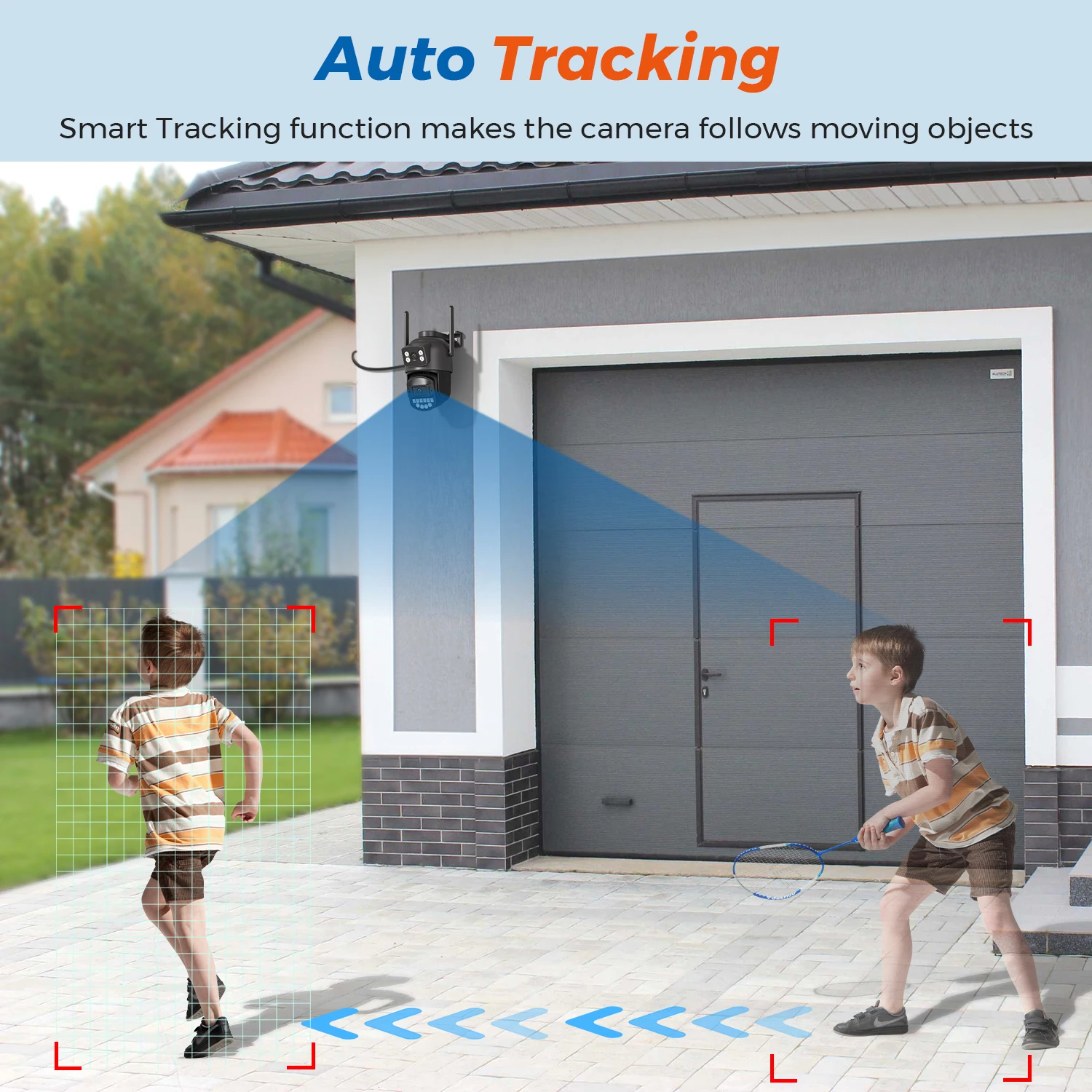 BESDER 5K 10MP WiFi กล้อง PTZ กลางแจ้ง AI Human Detection Dual หน้าจอ 4K 8MP กล้องวงจรปิดความปลอดภัยกล้อง IP เสียงอีเมล์นาฬิกาปลุก O-Kam Pro