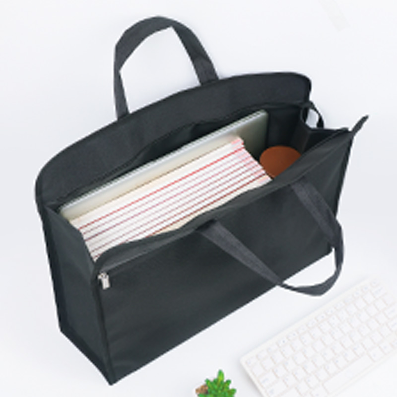 HUAJIE 1PCS A3 Oxford Cloth Briefcase – Large Capacity Waterproof Bag for 16" Laptop, iPad, Travel & Business Use