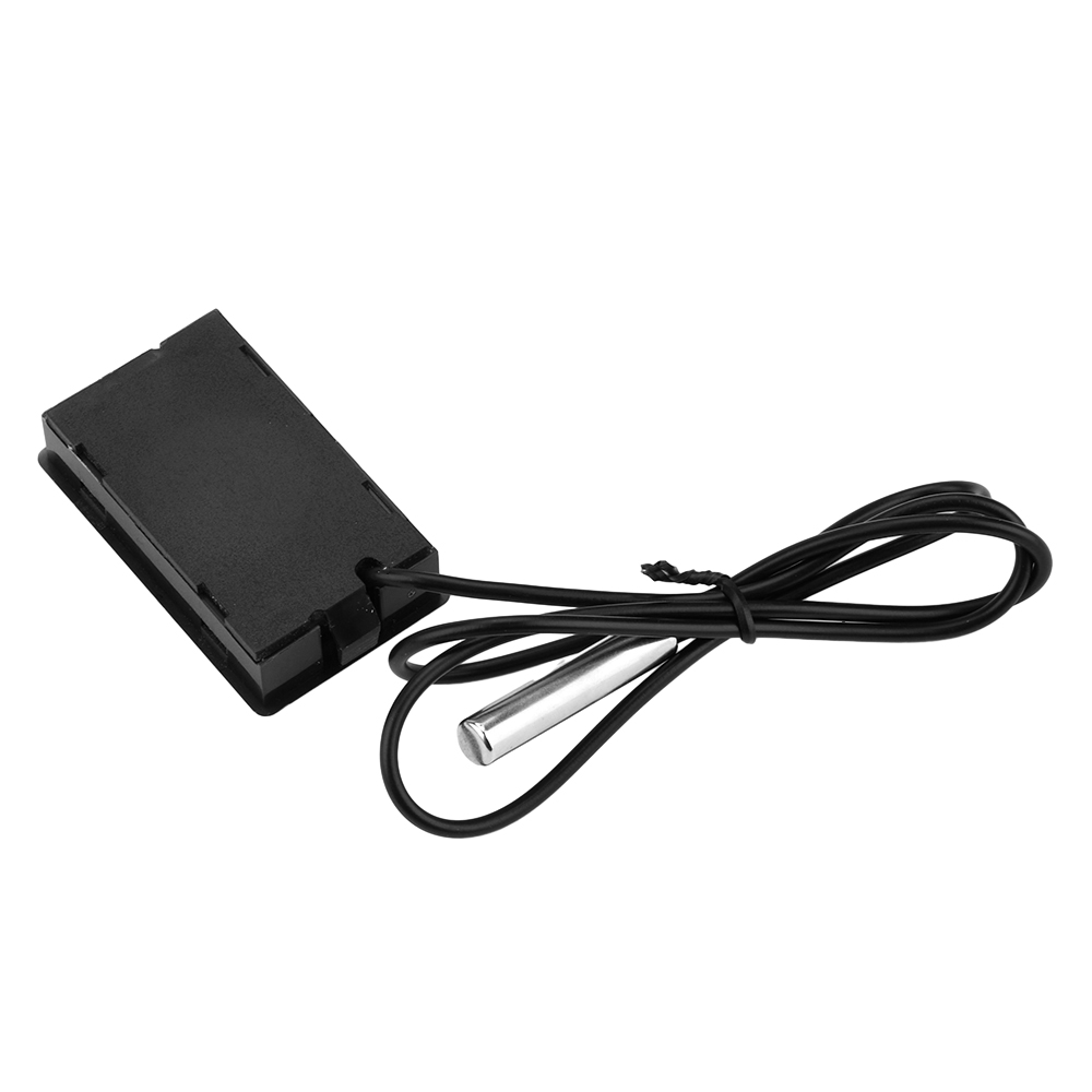 0~99℃ Digital Display Thermometer 0.1℃ High Precision Temperature Sensor With External Waterproof Probe For Refrigerator Bathtub