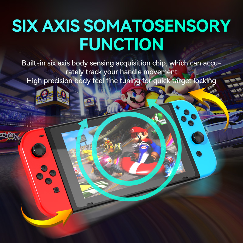 2025 novo para joycons gamepad para interruptor bluetooth controlador sem fio joystick com consoles de videogame cubo