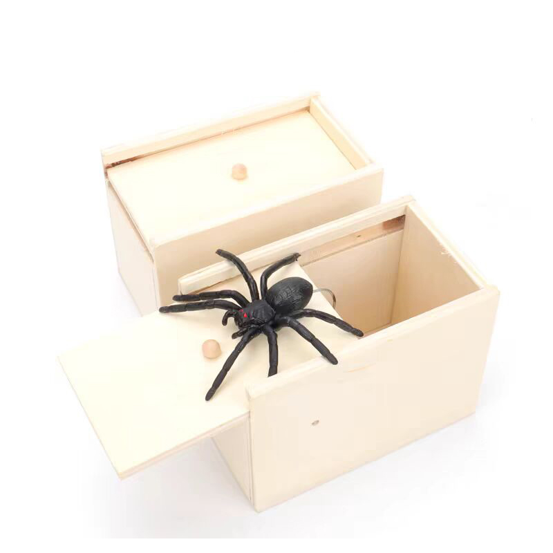 Fun Spider Box Potato Chip Can Jump Spring Snake roach Toy Gift April Fool Day Halloween Party Decoration Prank Trick Joke Toys