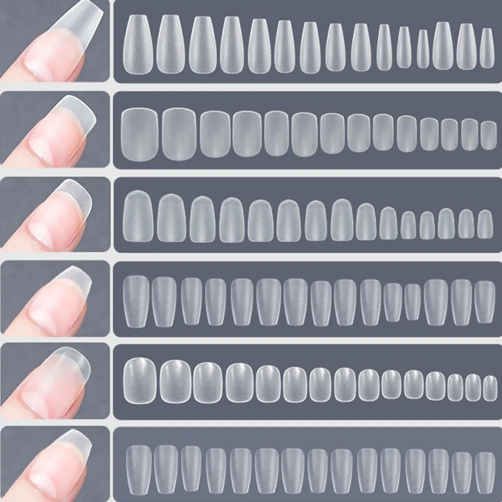120 unids/bolsa mate prensa en puntas de uñas cubierta completa suave uñas postizas ovaladas almendra esculpida uñas postizas