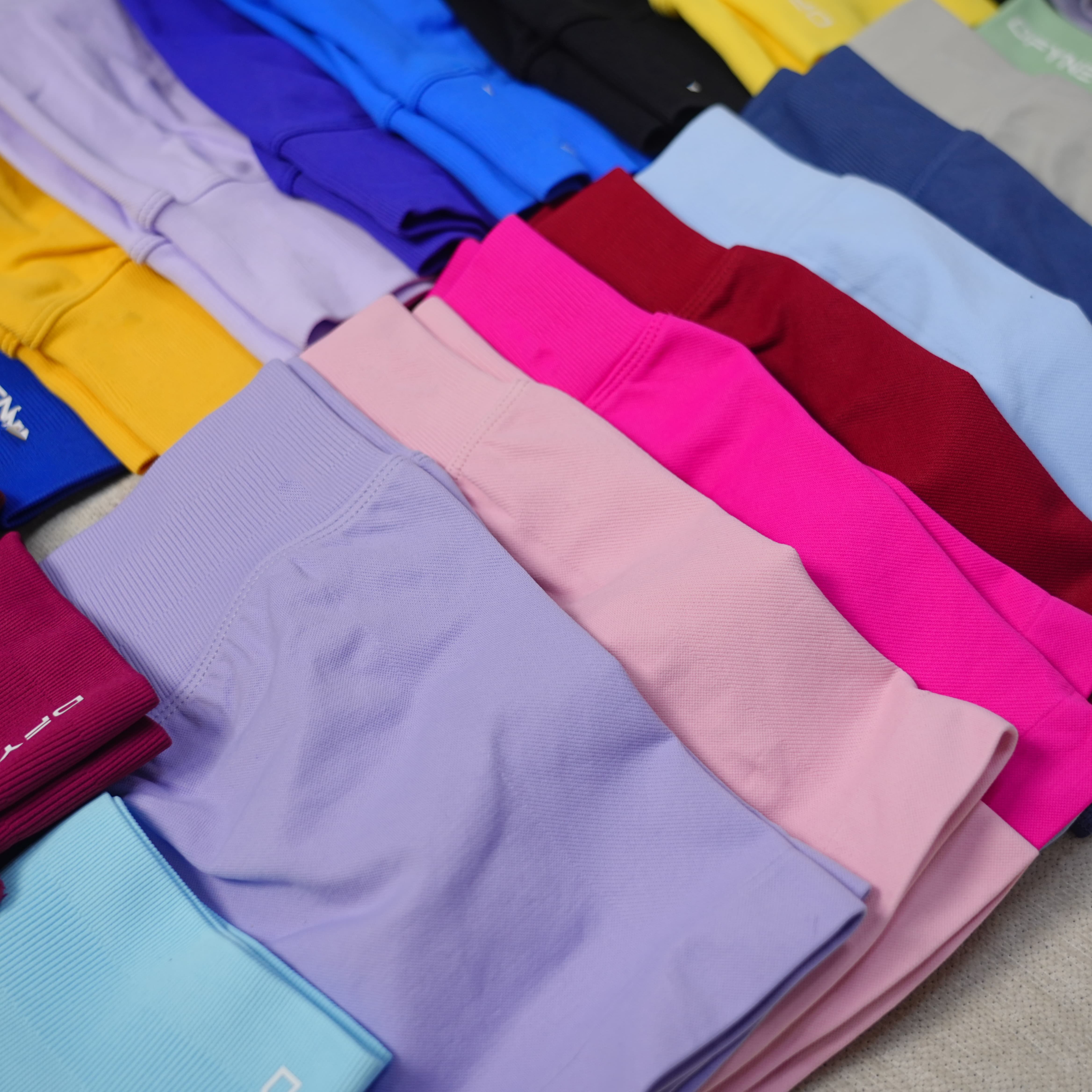 df Dynamic Shorts 4,5" Naadloze yogashort voor dames Hoge taille Butt Lifting Ademend Workout Gym Hardlopen Comfort