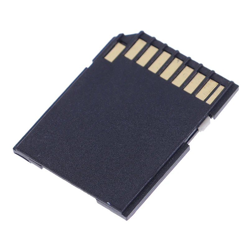 10 Pcs Micro SD TransFlash TF To SD SDHC Memory Card Adapter Converter Phones Tablet Memory Stick For Computer Internal Storages