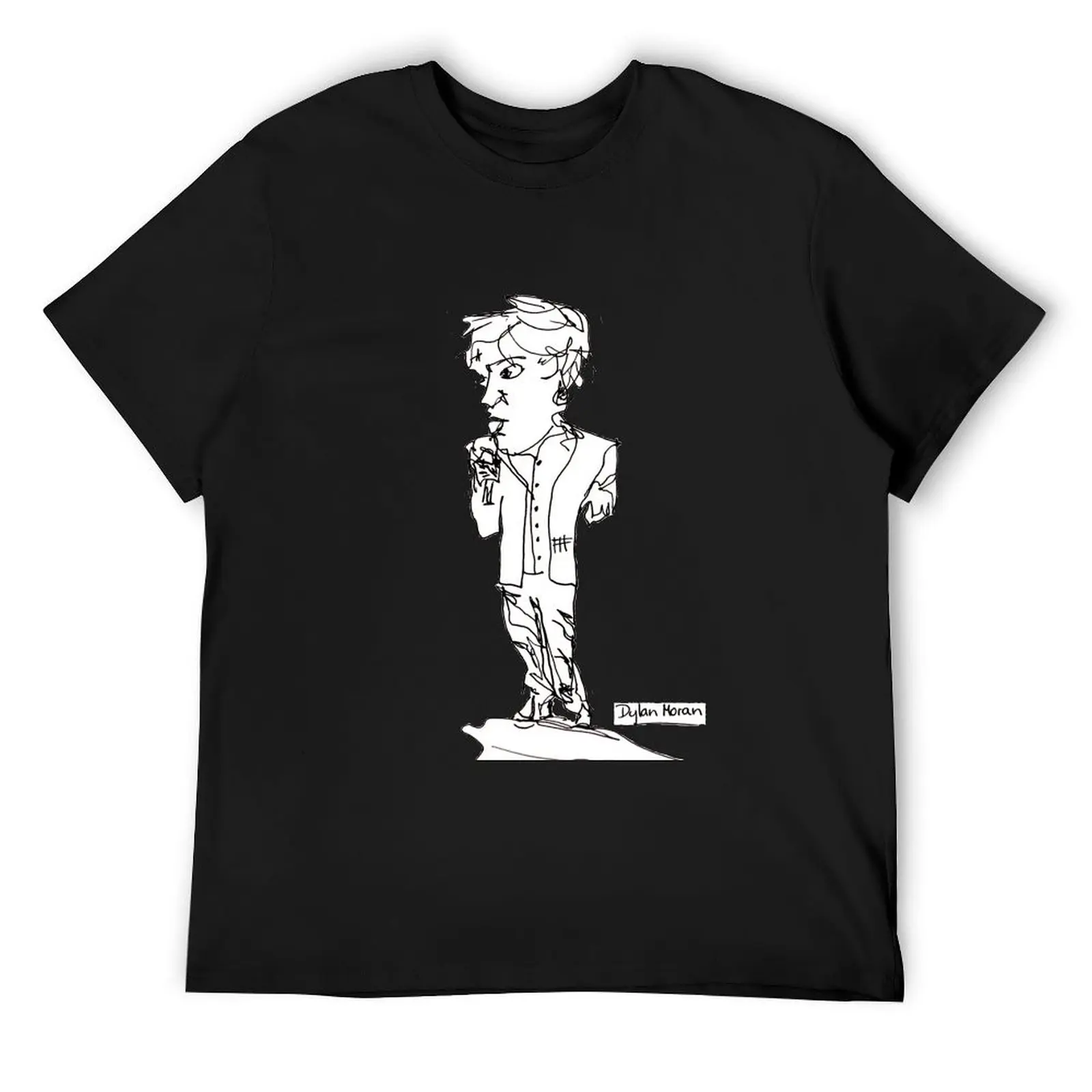 Kaus Dylan Moran Kaus Grafis Pakaian Musim Panas Kaus Pria Kaus Grafis Pria Anime Lucu