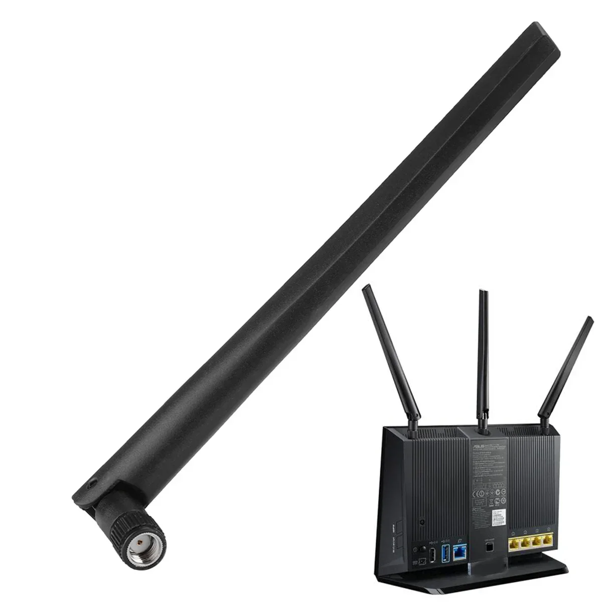 Practical Quality Antenna RP-SMA Female Router WIFi Wireless 1pc 2.4G/5G 6DBi Dual-Band For ASUS High Gain Network Card