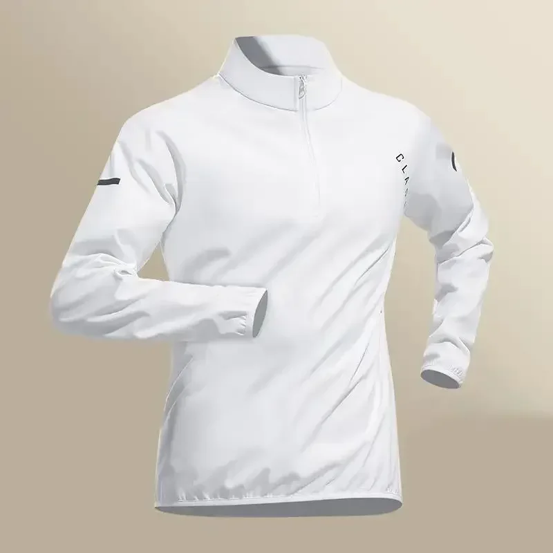Chaqueta de secado rápido para hombre y mujer, traje de dos piezas para correr al aire libre, pantalones deportivos, ropa deportiva reflectante, moda coreana, 2024
