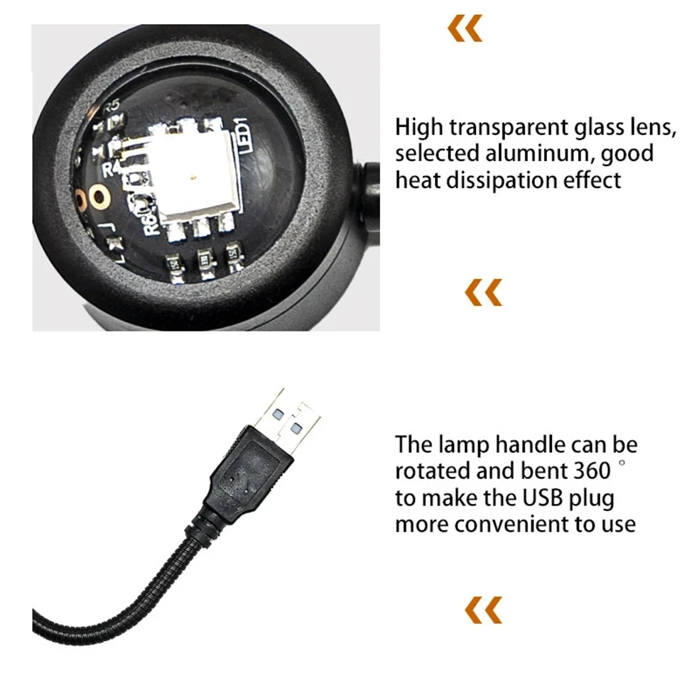 Lampada da tramonto a LED Illuminazione notturna Proiettore USB Decorazione per feste di compleanno Luci d'atmosfera per la fotografia della parete del soggiorno della camera da letto
