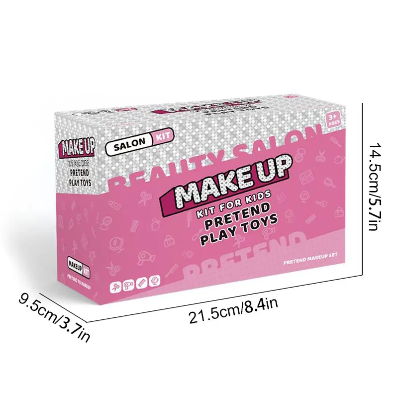 17 pezzi Set salone di bellezza per ragazze kit per trucco per bambini finta di giocare giocattolo cosplay per giochi di società maquillage juguetes regalo di compleanno per ragazze