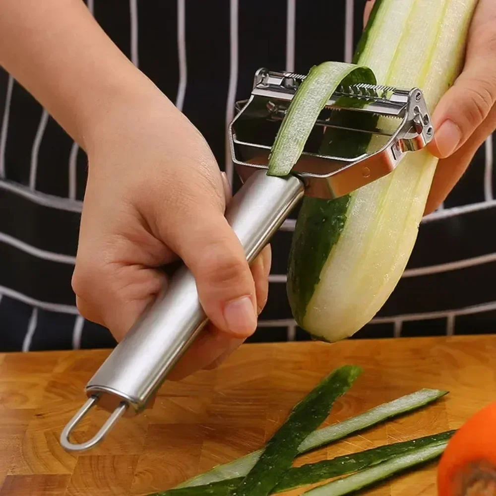 Pelapatate multifunzionale in acciaio inossidabile più venduto per la casa, pelapatate, anguria, patate, trituratore, utensile da cucina più votato