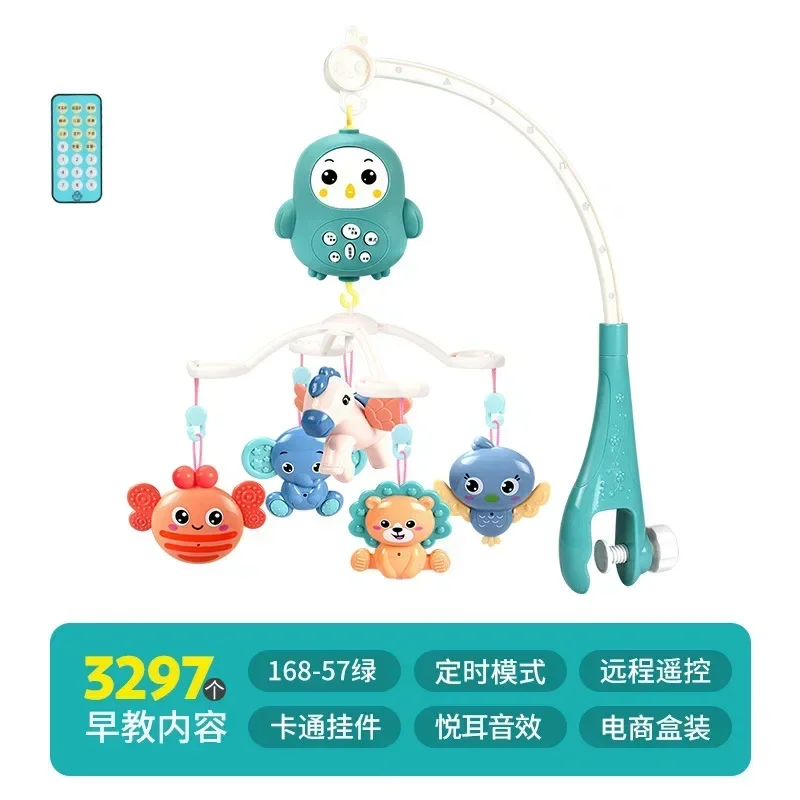 Giường Cũi Cho Bé Di Động Lục Lạc Âm Nhạc Đồ Chơi Giáo Dục Giường Chuông Caro Cho Nôi Cũi Trẻ Sơ Sinh Đồ Chơi Cho Bé 0-12 Tháng Cho trẻ Sơ Sinh Cho Bé Đồ Chơi