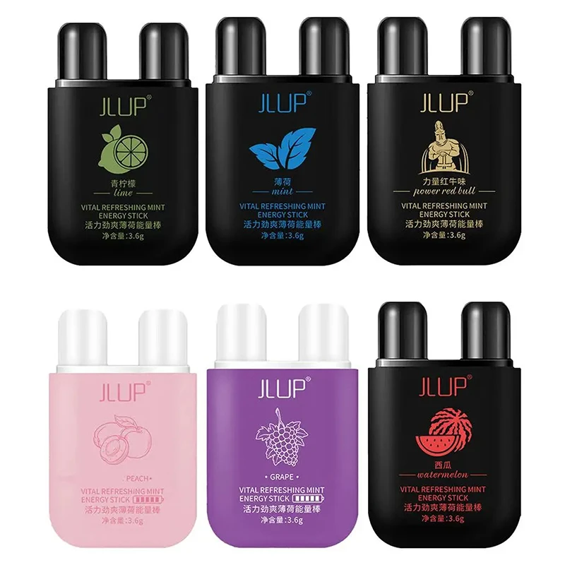 Aromatherapy Stick Double Hole Energizing Energy Bar Watermelon Aromatherapy Nasal Inhaler Energy Vapors Stick Stimulating Scent