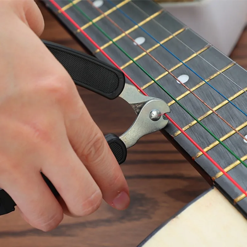 Guitar Tuning Tool 3 in 1 Stringed Instrument Accessories Guitars String Cutter Pin Puller Guitar Winder String Clamp Remover