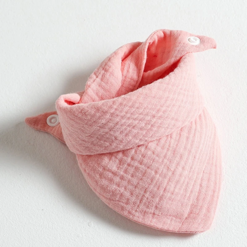 5 ชิ้นเด็ก Drool Bibs ผ้าเช็ดตัวสําหรับสามเหลี่ยมผ้าพันคอผ้าพันคอผ้าฝ้ายนุ่ม Bib ปรับปุ่ม Snap Burp ผ้าสําหรับชาย
