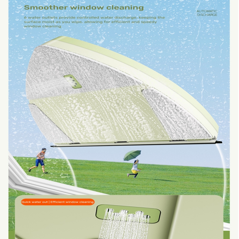 Nueva herramienta de limpieza de vidrio, cepillo para el hogar, limpiador de ventanas magnético de doble cara, limpiador de vidrio multifuncional de construcción de gran altura