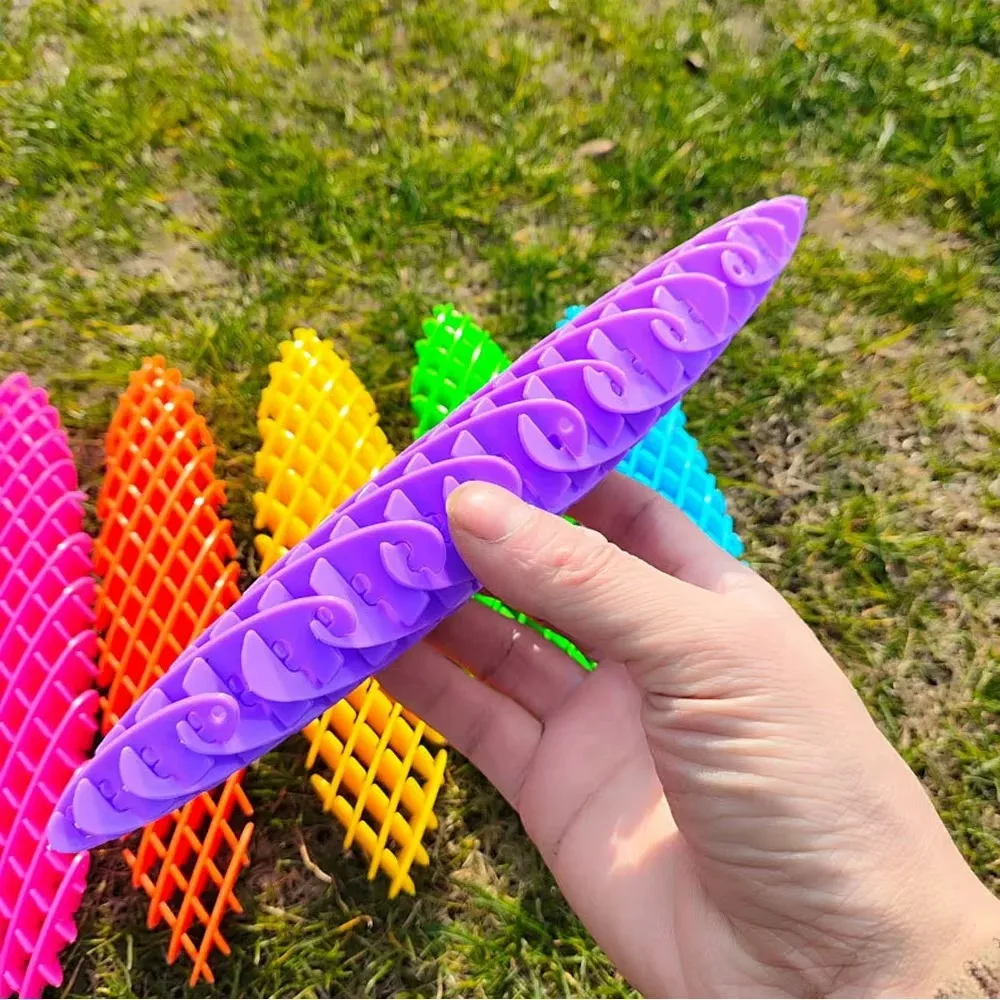 Fidget Worm Sensory Toy - บรรเทาความเครียด Wiggly Worm สําหรับเด็กและผู้ใหญ่ - ของเล่นมือบีบอัดสนุกเพื่อบรรเทาความวิตกกังวลและโฟกัส