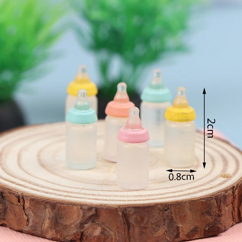 6 Chiếc 1:12 Nhà Búp Bê Lắp Ghép Mô Hình Thu Nhỏ Bình Sữa Cho Bé Mẫu Phụ Kiện Nhà Bếp Cho Nhà Búp Bê Trang Trí Trẻ Em Giả Vờ Chơi Đồ Chơi tự Làm