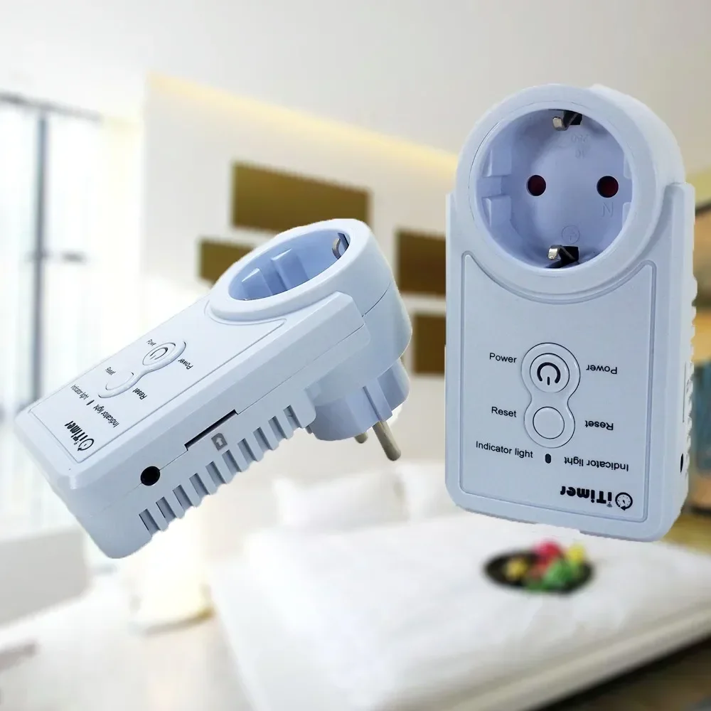 V106 10A UE GSM toma de corriente interruptor de Control remoto enchufes inteligentes salida SMS automatización del hogar ruso