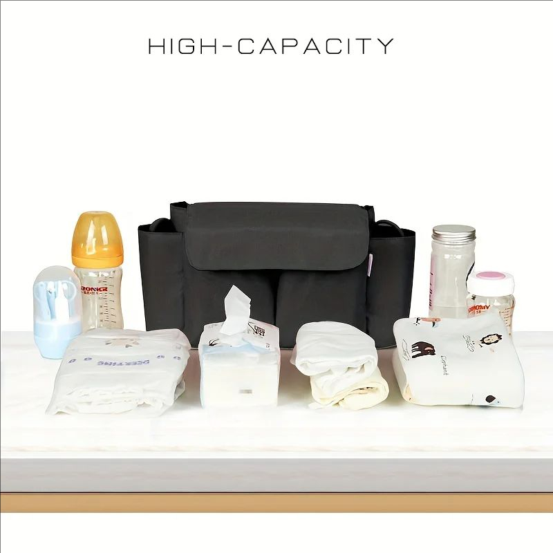 Torba podróżna do wózka dziecięcego o dużej pojemności, stojak na butelki, torba na mocz do wózka dziecięcego, akcesoria do wózka dziecięcego