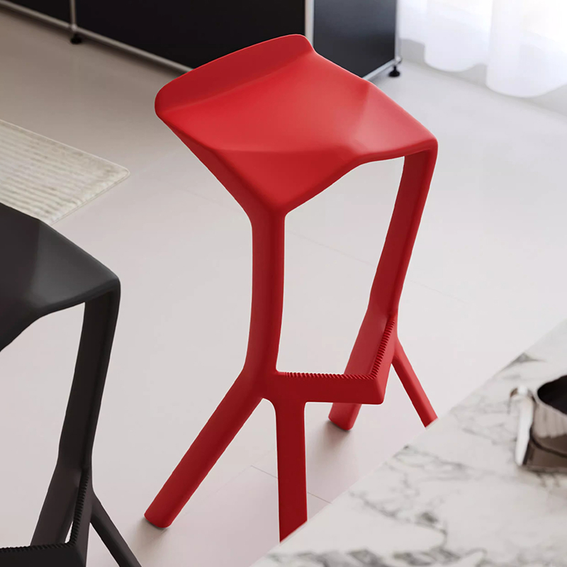 Nordic Bar Stuhl Moderne Kunststoff Wohnzimmer Möbel Stühle Hohe Qualität Zubehör Bar Stuhl Kreative Design Dekor Stühle