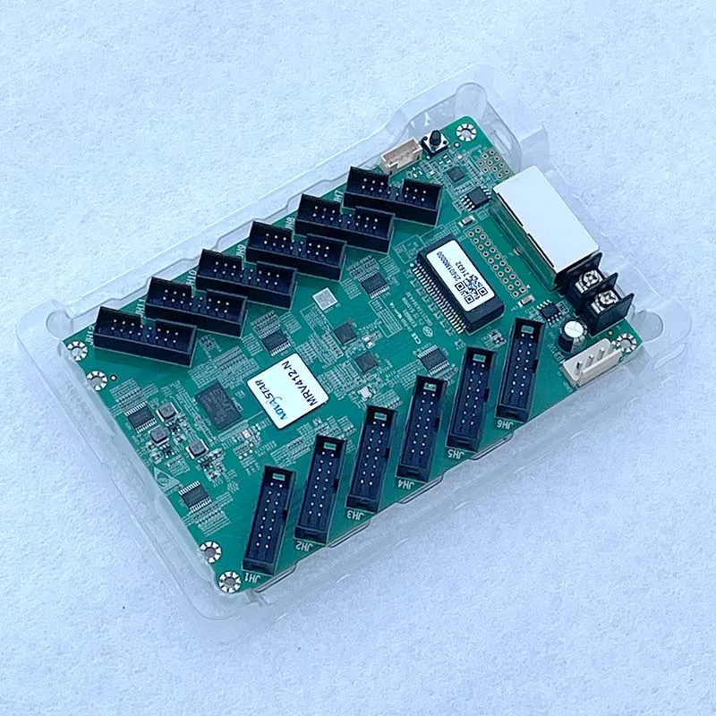 Novastar MRV412-N Receiving Card LED Video Wall Controller LED Display Screen RGB Matrix HBU75 Full Color Module Control card