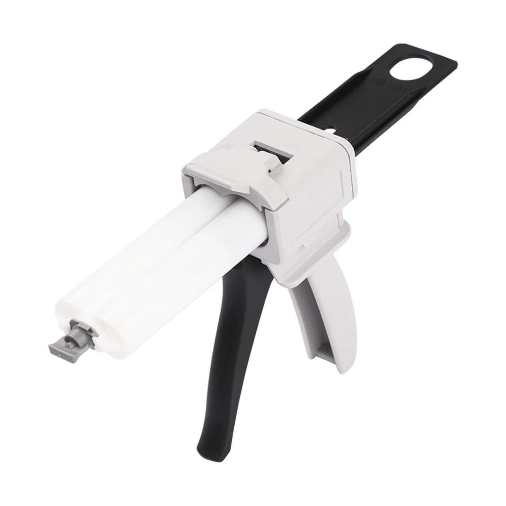 5pcs Epoxy Resin Gun Dual Cartridges Plastic Resin Mixer Dual Cartridges Suitable for 1:1 2:1 10:1 50mlAB Glue Gun