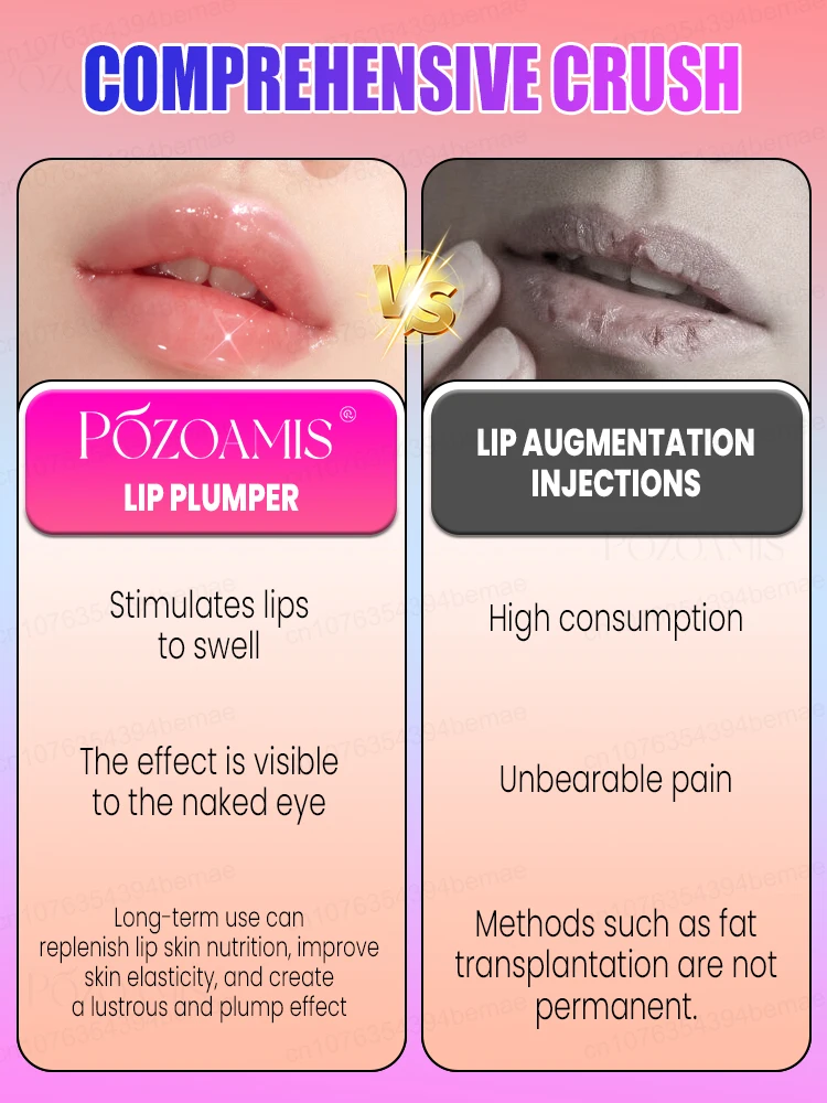Professional and gentle formula instantlyplumps your lips and makes every smilemore charming
