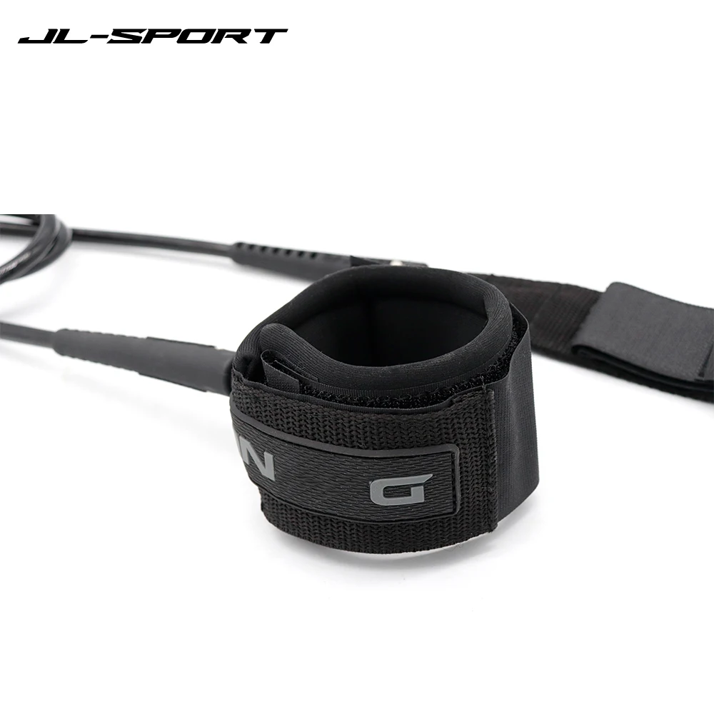 서핑 가죽 끈 서핑 보드 가죽 끈 DK 브랜드 서핑 가죽 끈 6 ~ 9FT 7mm 서핑 보드 발 가죽 끈 바람 서핑 액세서리 용 스트레이트 발 로프