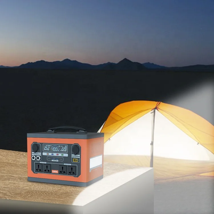 太陽光発電および充電式発電所、ポータブル発電所、アウトドアアクティビティ電源、400w〜1500w