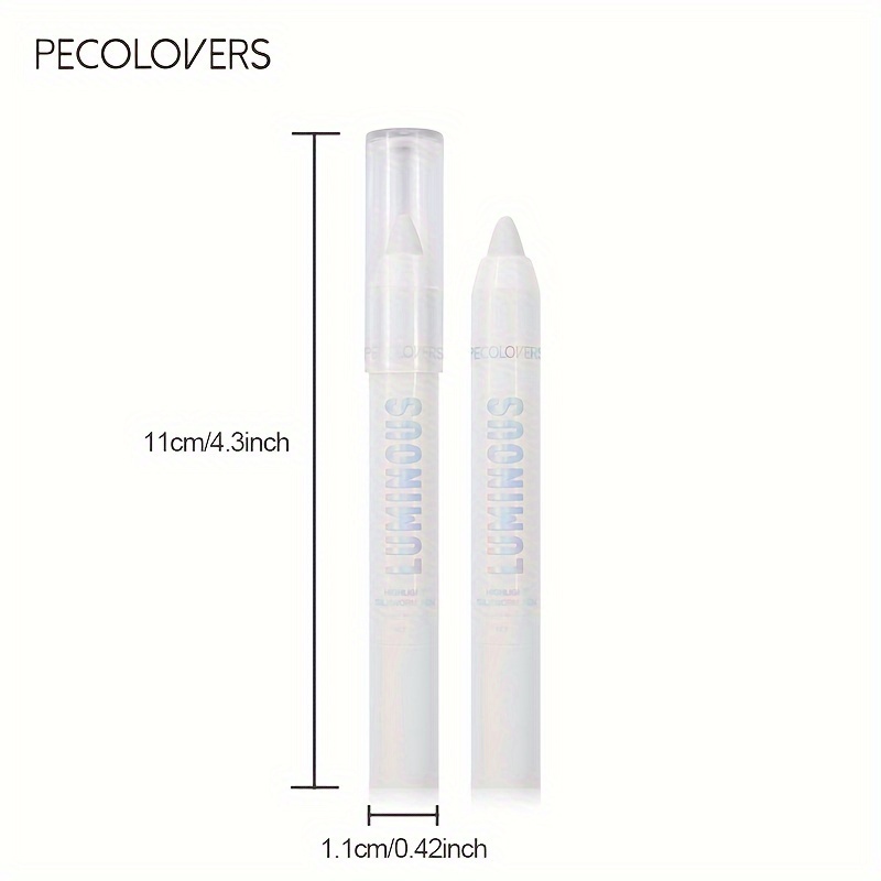 1PC Waterproof Eyeshadow Sticks Long Lasting High Pigmented Shimmer Glitter And Matte Neutral Brown Eyeshadow Pencil Crayon