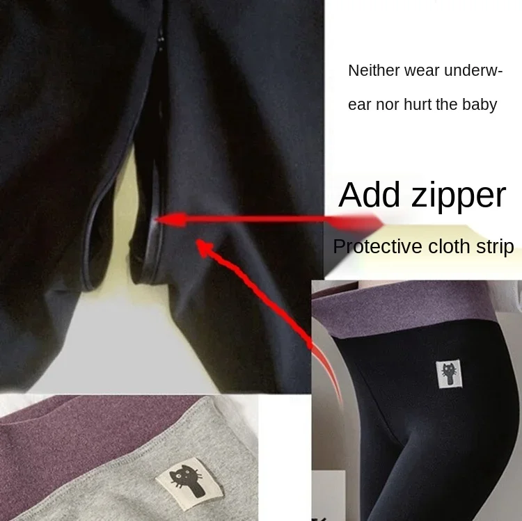 Quần Legging Nữ Hở Mũi Của Cặp Đôi Ngoài Trời Ngoại Tình-Giá Rẻ Quần Legging Gợi Cảm Nữ Mùa Thu Và Mùa Đông quần Legging Duodn